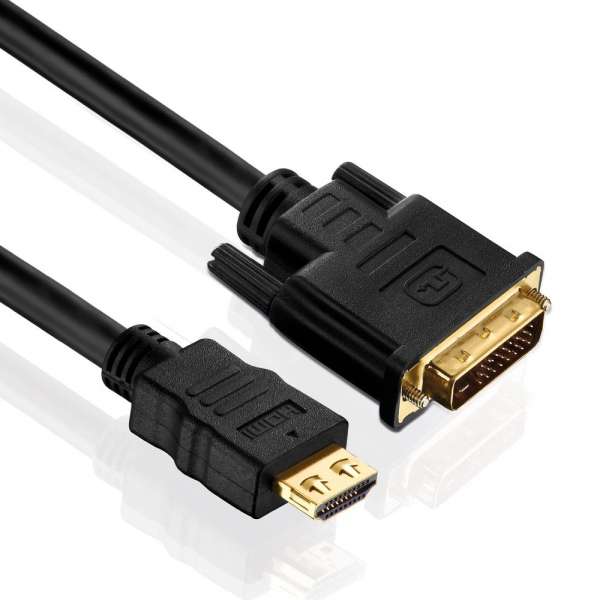 HDMI/DVI Kabel - PureInstall 1,00m