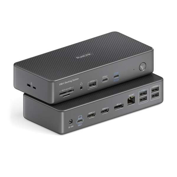 Vuelogic - USB-C Docking Station - Dreifach-Display USB 3.2 Gen2 MST - 8K-Unterstützung