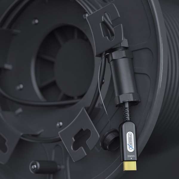 FiberX Serie - HDMI 4K Gepanzertes Glasfaser Extender Kabel - 70m