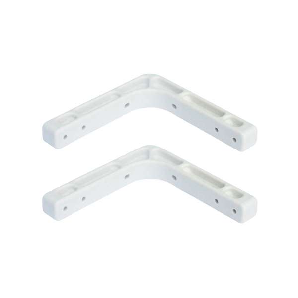 L-Form Verlängerung für Wandbefestigungen 15,2x15,2cm (6x6")