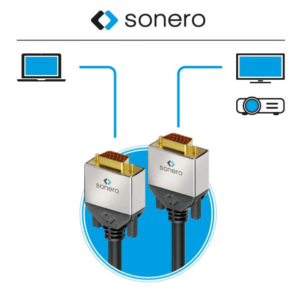 sonero VGA Kabel 2,0m