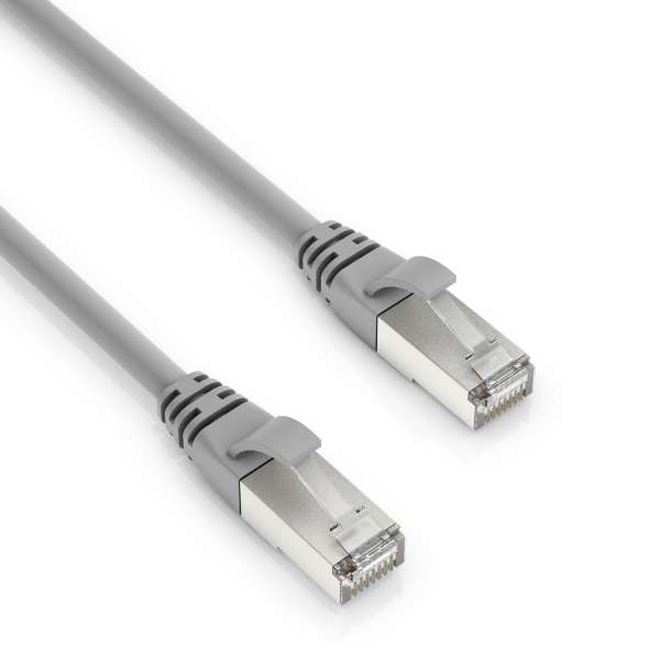 CAT 6A Patchkabel. S/FTP - grau - 5,00m