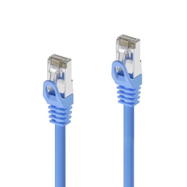 CAT 6A Patchkabel. S/FTP - blau - 2,00m