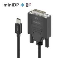 Mini DisplayPort auf DVI Kabel - 1920x1200 - WUXGA - iSerie - schwarz - 1,50m Mini DisplayPort auf DVI Kabel - 1920x1200 - WUXGA - iSerie - schwarz - 1,50m