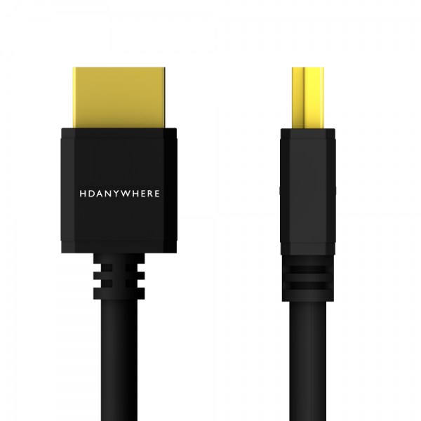 HDANYWHERE - HDMI SlimWire MAX Cable 1.0m