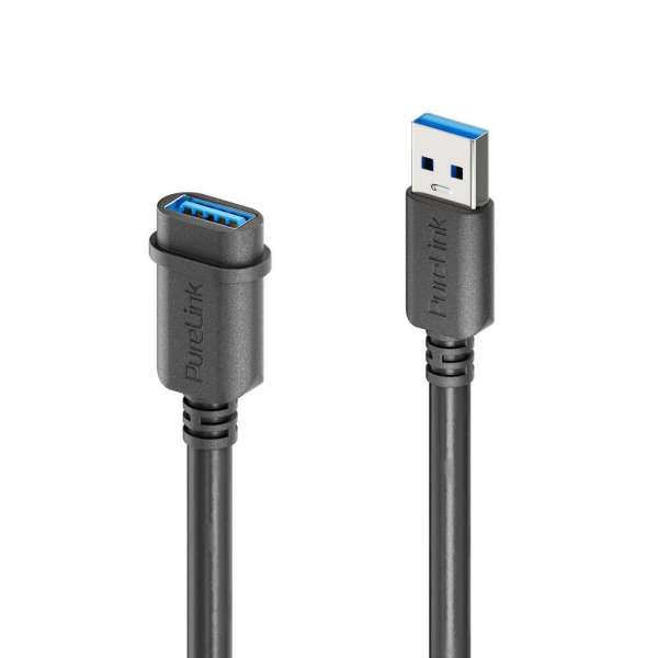 mediahub2 - ICS-kompatibles USB-A F/M Verbindungskabel - 1,50m