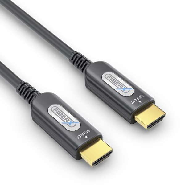 FiberX Serie - HDMI 4K Gepanzertes Glasfaser Extender Kabel - 70m