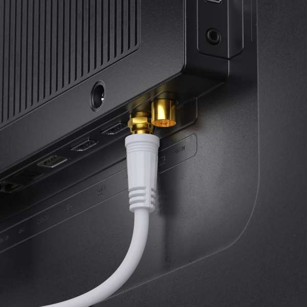 Sonero SAT Kabel, Class A, F Stecker / F Stecker, 20,0m , weiß