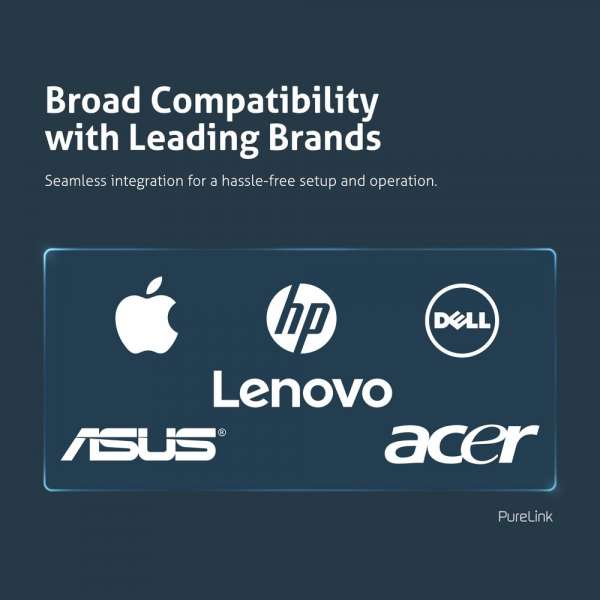 Vuelogic - USB4 Docking Station - Dual Screen USB4 Gen3 MST - 8K Unterstützung